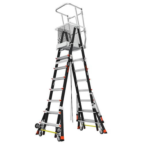 Little Giant® Prilagodljiva varnostna lestev™ 
